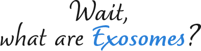 Wait, what are Exosomes?