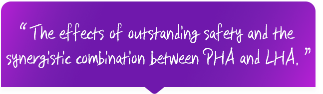 The effects of outstanding safety and the synergistic combination between PHA and LHA